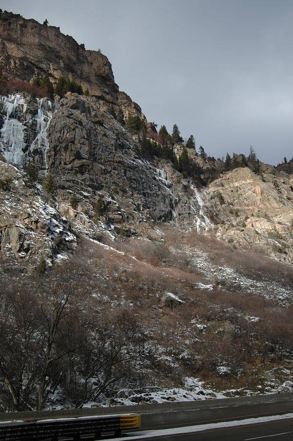 Another perspective, showing the main Glenwood Falls on the left.