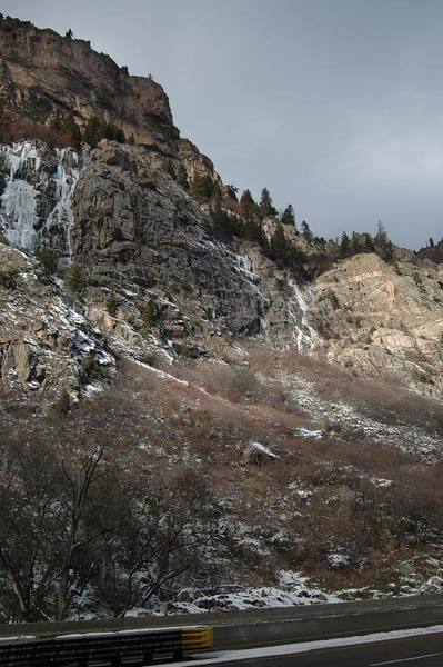 Another Perspective, Showing The Main Glenwood Falls On The Left.