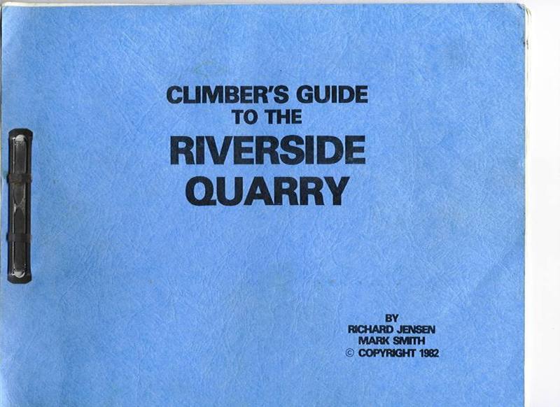 This original guide had 24 climbs and most were nailing routes!