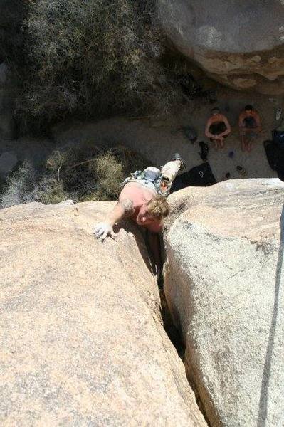 A decent lead on the corral wall.<br>
photo of Kodye Tanner<br>
taken by Brian Hackler