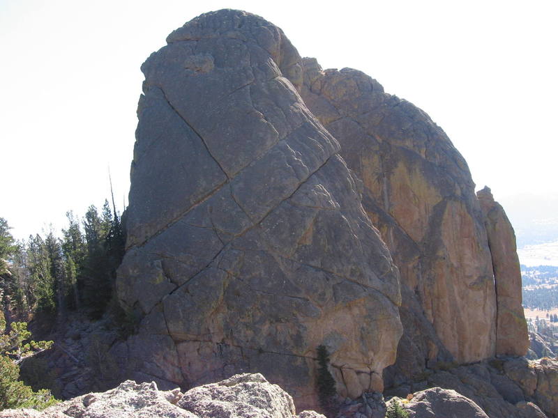 View of the Pin Route/Sky Route.