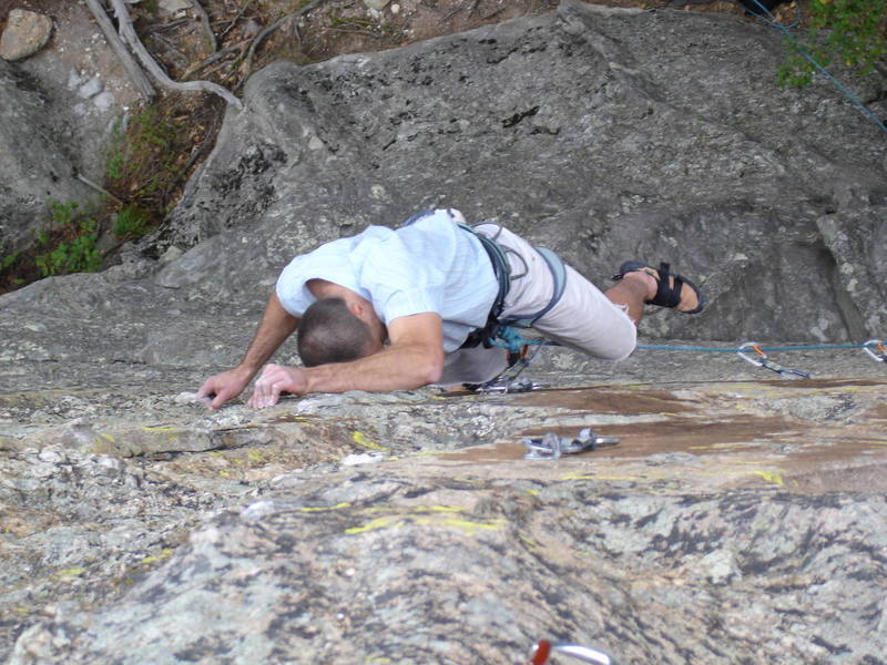 Duane M. hinges on the edge