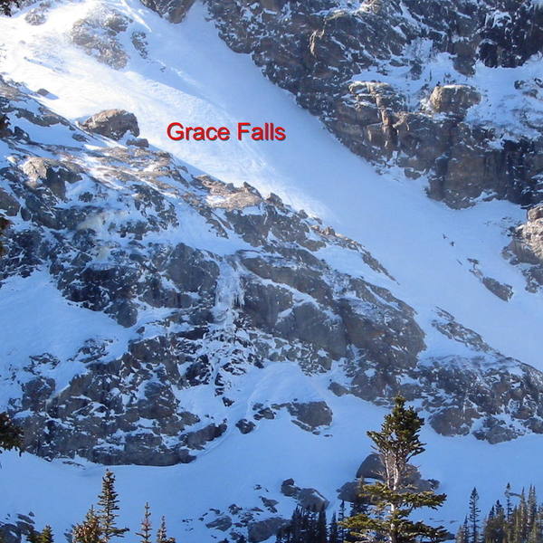 Grace in early season splendor. It will form up to a 300' wide and 100' tall "flow" by early spring.