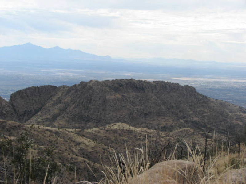 "Boothill" viewed from the "Bug Spring Trail."