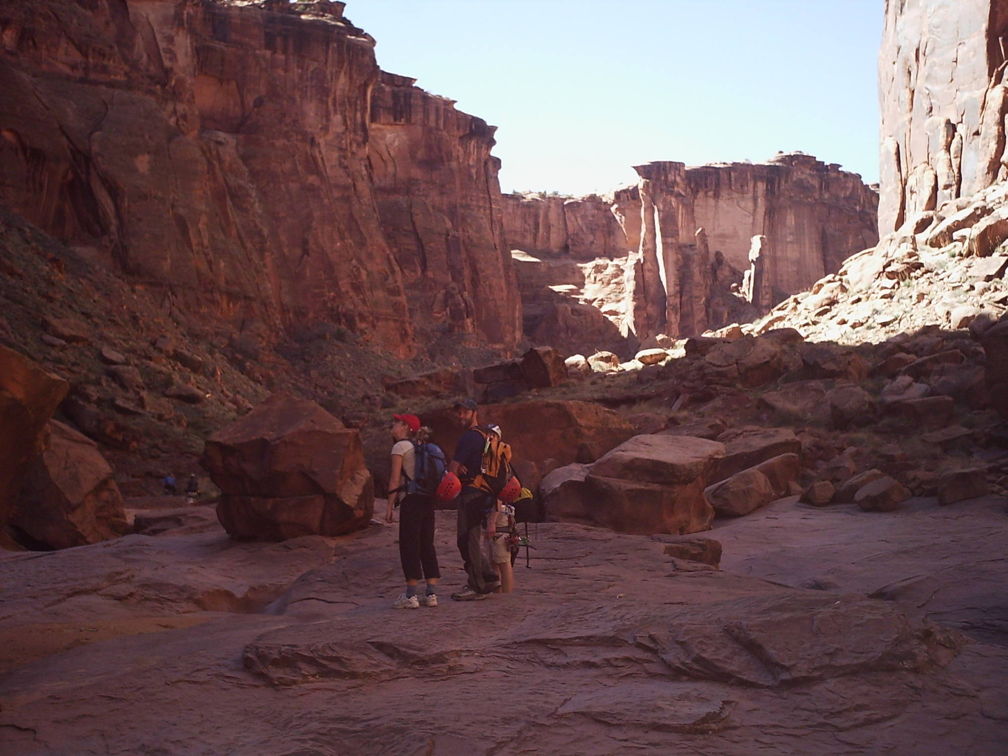 This is the group during our hike to Bootleg tower. Rob and Eric were