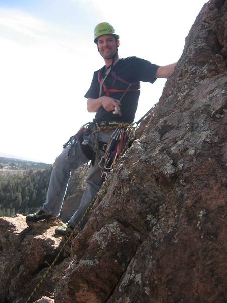Tim on P2 ledge