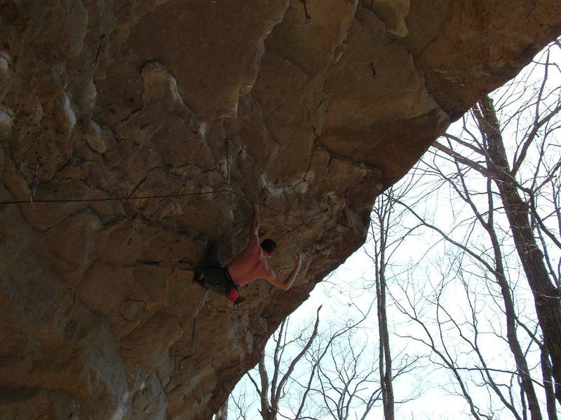 Rock Climb [Redacted], Foster Falls