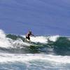 Woody's is my favorite summer spot,the waves were about head high that day and no one around.  <br>
I thought that I would submit a current image as I don't have any new climbing shots.These days,"all I do is surf"<br>
Photo:Buzzy Kerbox (2006)