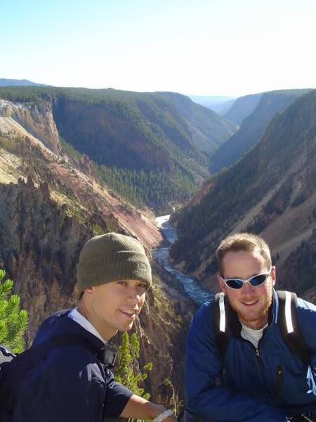 Grand Canyon of the Yellowstone, from the days of being a backcountry ranger for a summer.