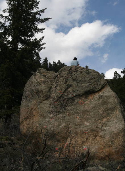 some fairly hard problems on stagecoach. probly v2/3 for a couple moves.