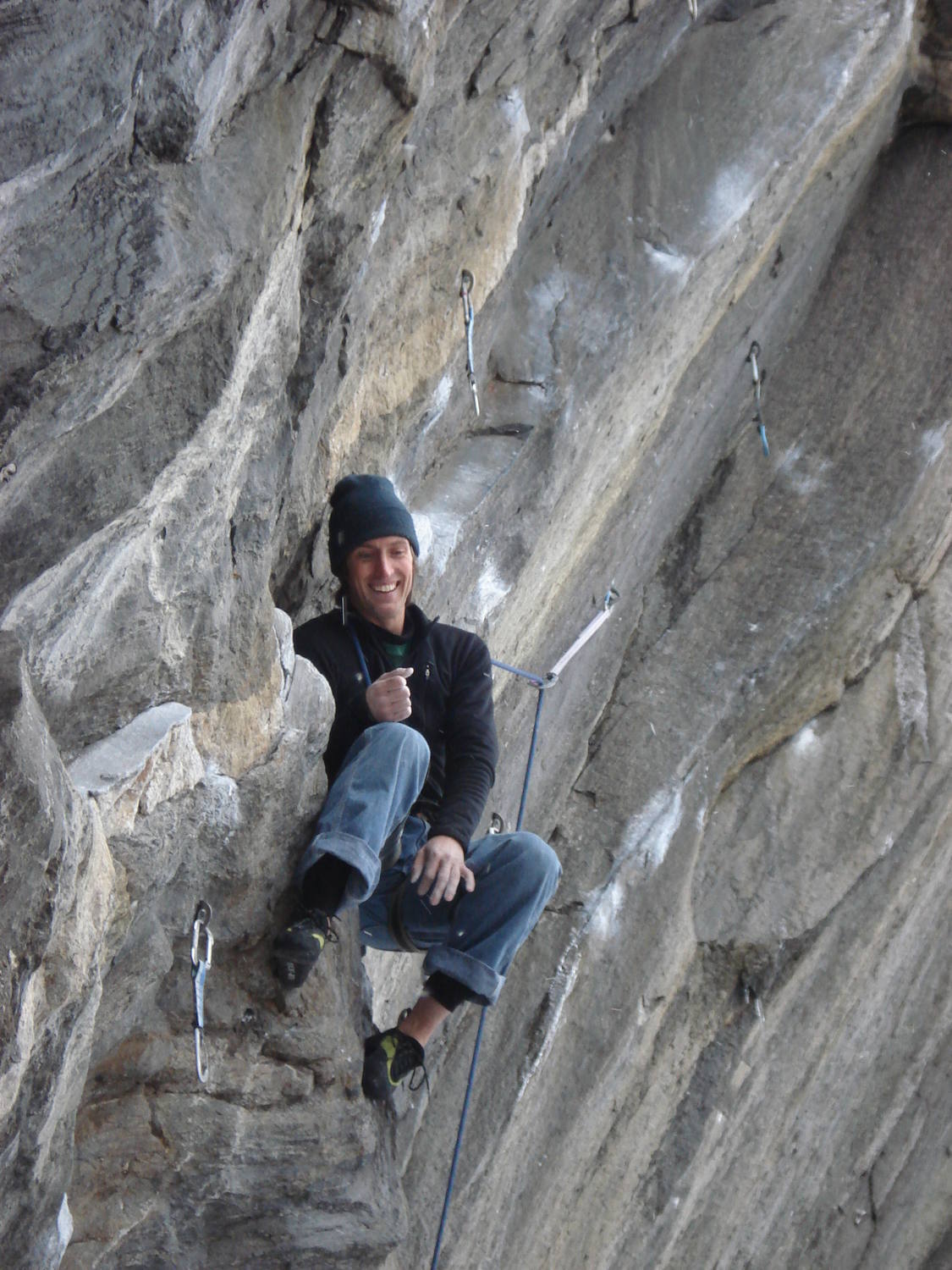 Jay Knower on the coolest rest I've seen in a while....