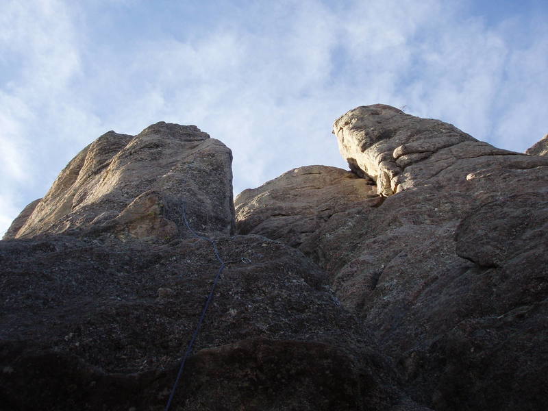 View up Shark's Breath
