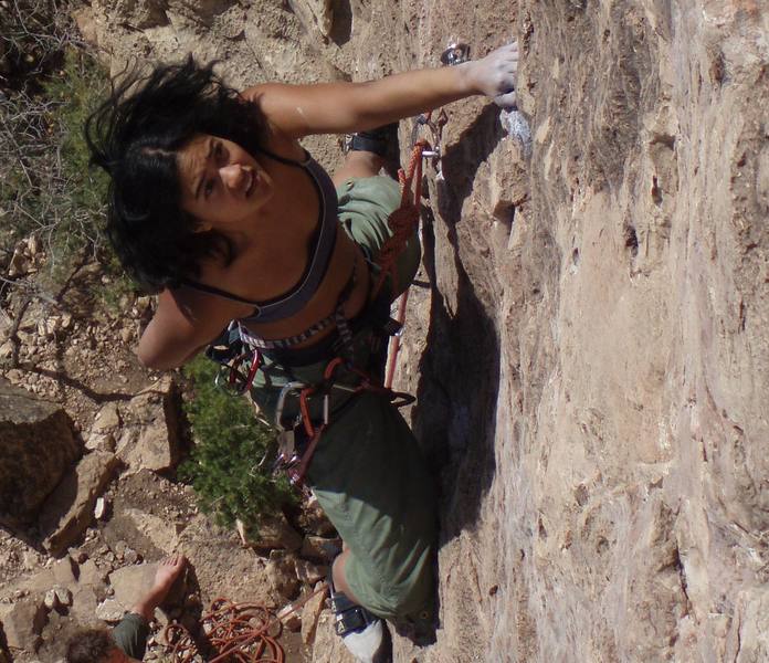 Larissa kick ass and looking like a superstar on 'Black Man's Burden'.
