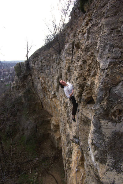 Lana Nysse on the finishing moves. Spring, '07.