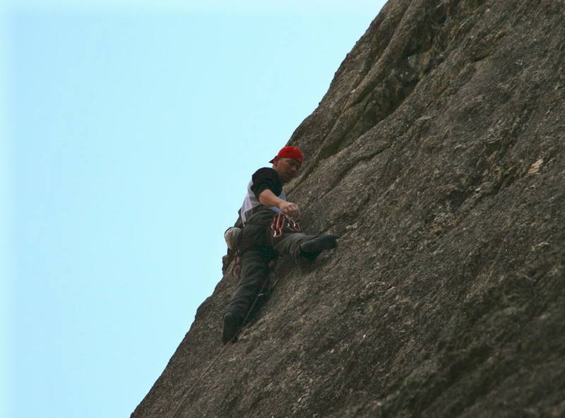 Filming of the movie "National Treasure II" closed Sylvan Lake and the Needles Highway... so Josh decided to lead "Skywalker" instead...<br>