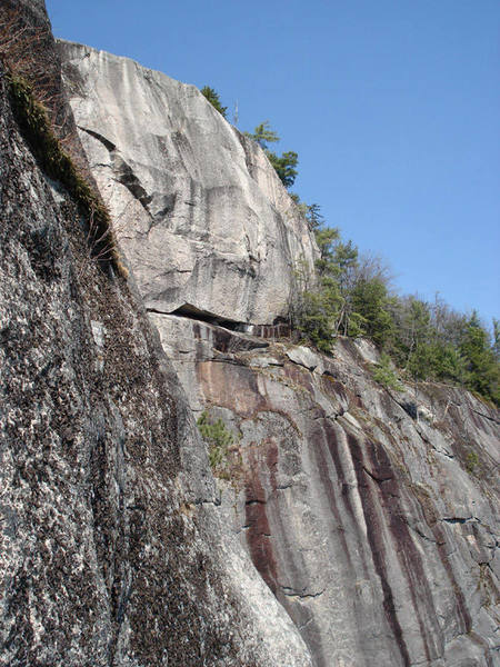Airation Buttress atop of the Thin Air Face