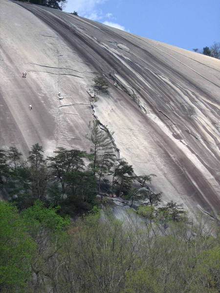 No Alternative 1st pitch goes up the flake in the middle