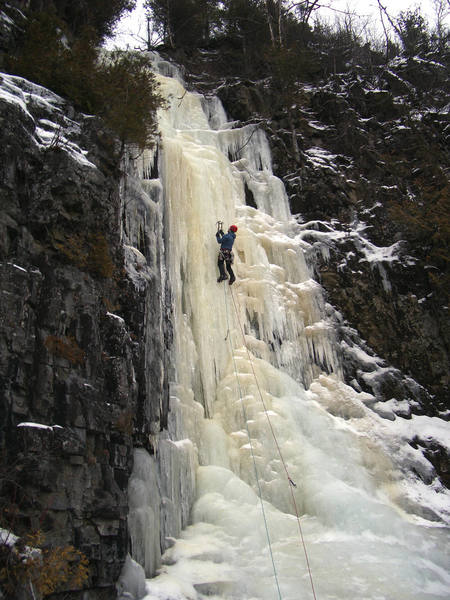 Patrick McCarthy of Pitch 2 in January, 2007. Compare with '04 conditions of pitch 2. Global warming? You be the judge.