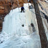 Kejal Kantarci on the Left Icefall. January, 2005.