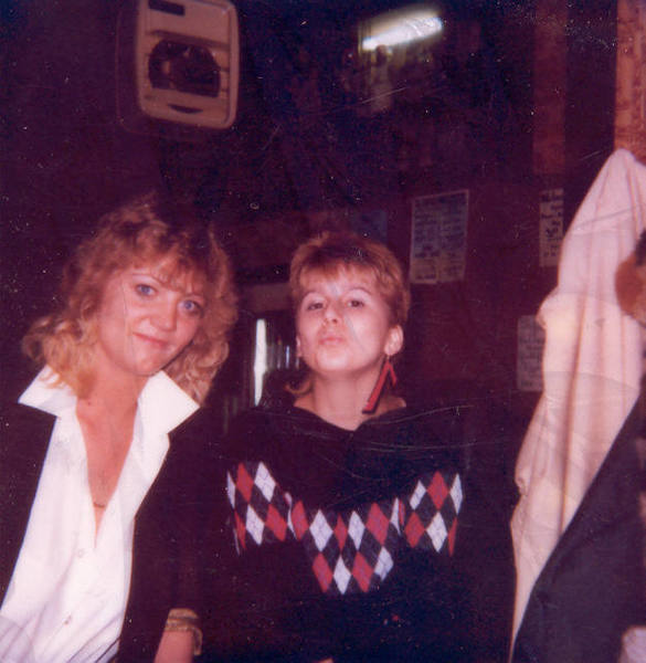Vicki and Sara