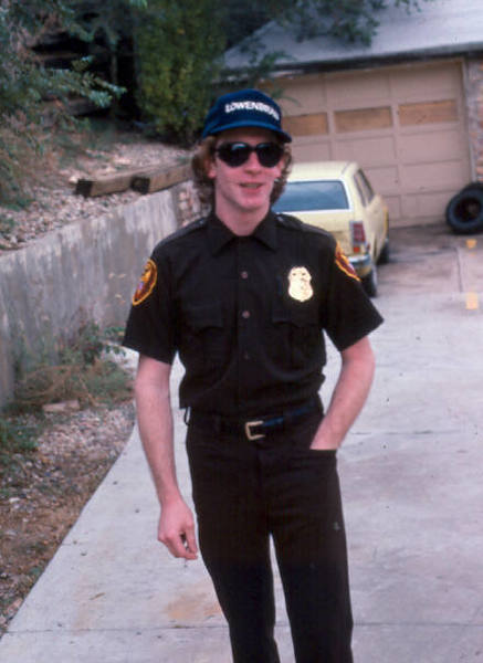 Rob "just like the last time" Lemon going to work as a security guard.