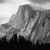 Half Dome ,Trying it in black and white