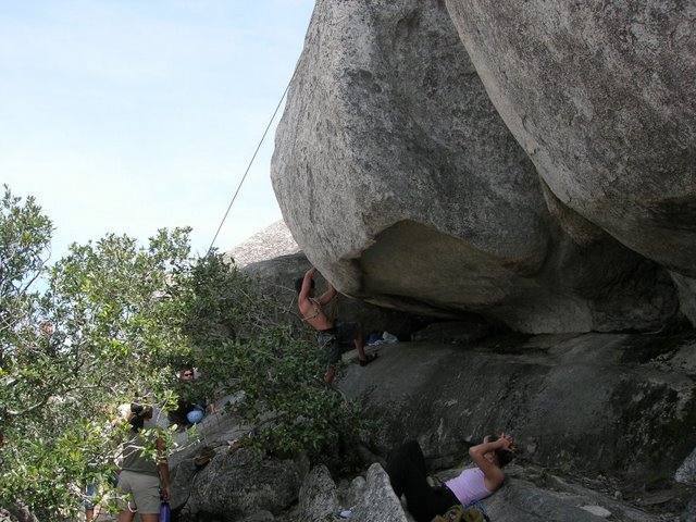 Orelville CA,BaldRock way out of my league rightnow!<br>
V11+ I think!