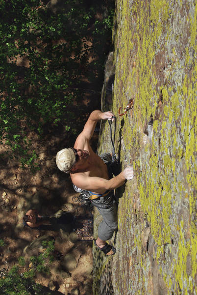 Fred and Isaac on the Tower Route. May, '07