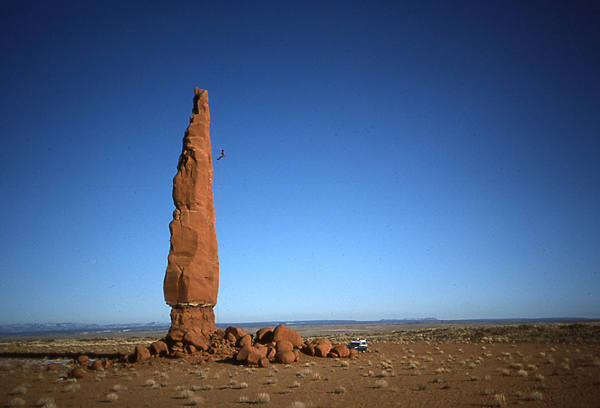Lucky Strike Spire.<br>
Photo by Todd Gordon.