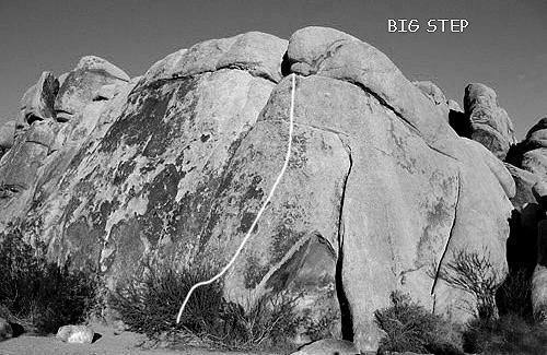 Rock Climb Big Step, Joshua Tree National Park