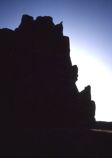 Sunset at The Crags.<br>
Photo by Todd Gordon.
