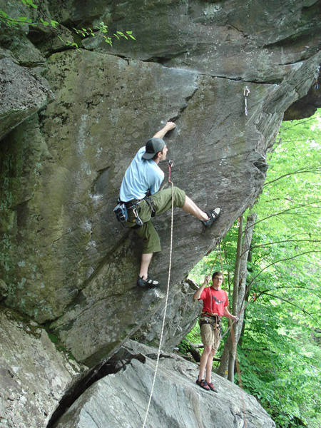 starting up 3EP... fun... almost to the crux...
