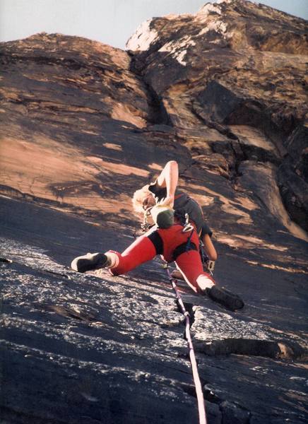 Dig my red tights<br>
About 1983 maybe
