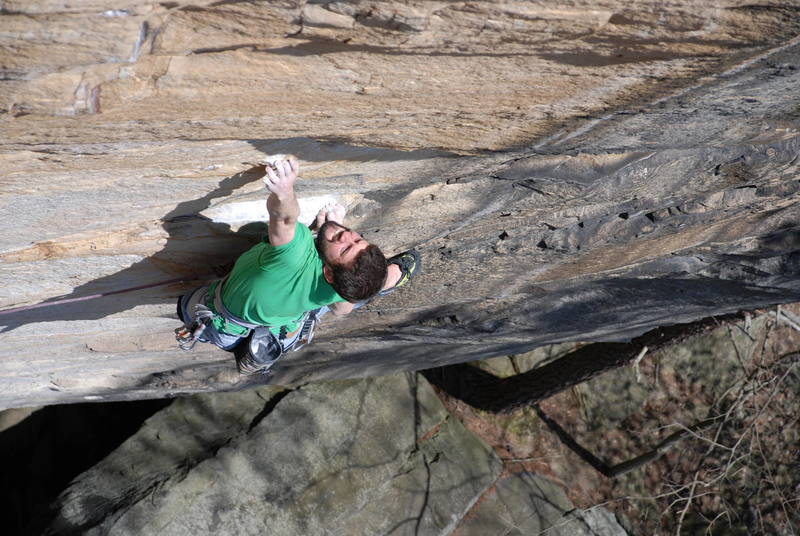 Jay Conway on the The Racist, 5.13b