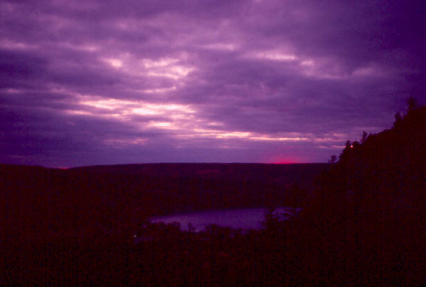 DL sunset after a long day of ......