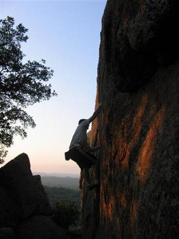 Sunrise ascent of Little Feat