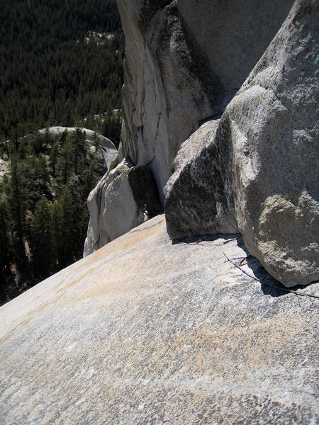 Pitch 4 of Crescent Arch