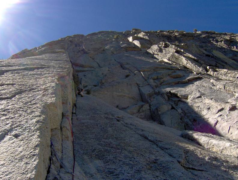 Starting up the second pitch. Good stuff. All of it.