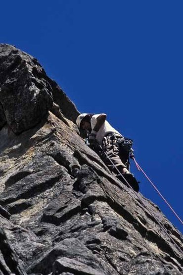 George Varagas leading the upper section of Boneheads