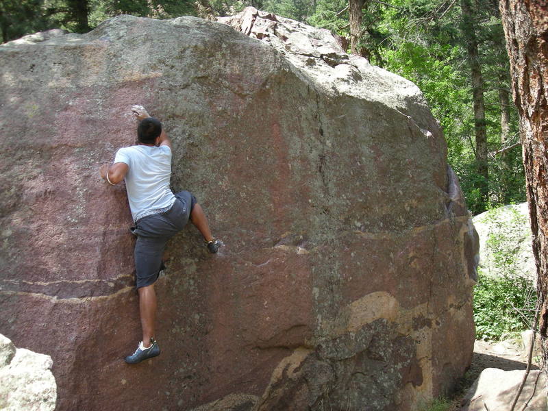 Mike B on the Southeast Slab.