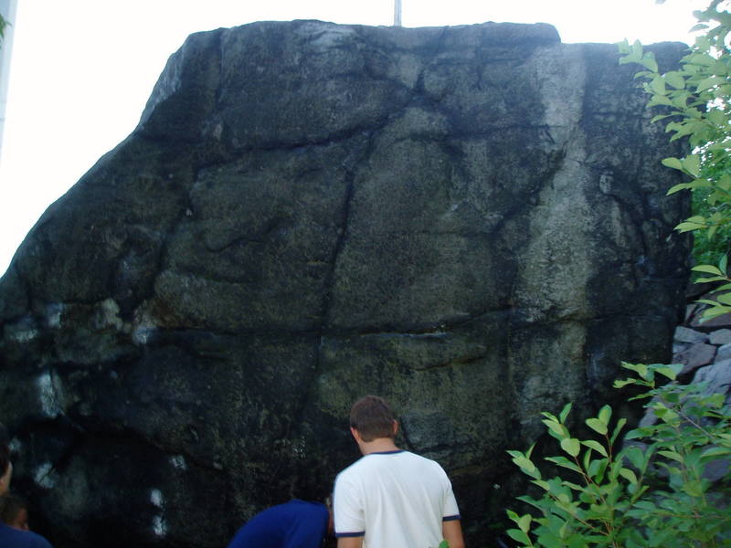 During the clean-up