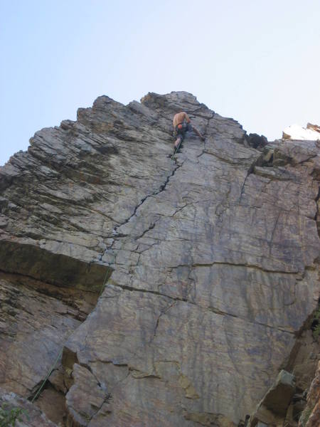 Goodro's Wall. Great climb.