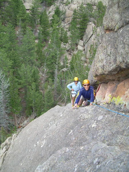 Scott & Andrea on the Sky Route.