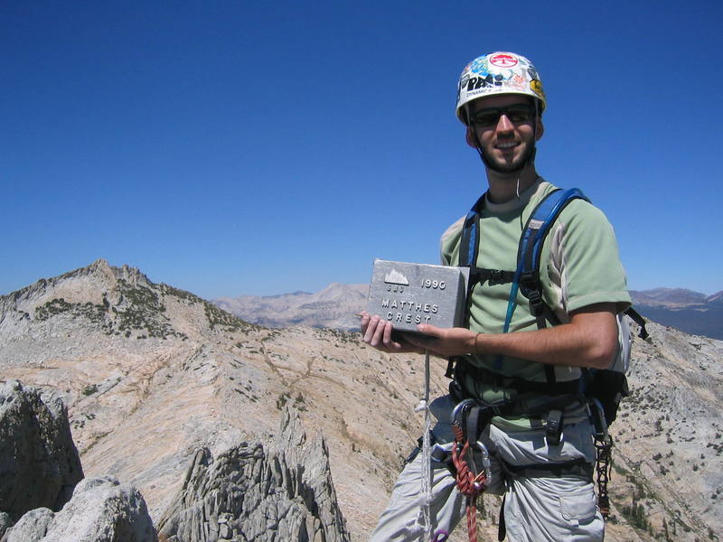 On the South Summit w/ the register (8/12/07).