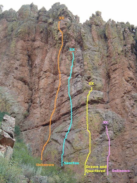 Road to Redemption is the orange "unknown" route.