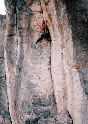 Unknown climber on Boy What Nice Fellows-5.9