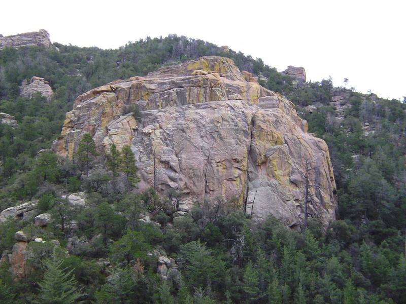 Hearthstone, as seen from Chimney Rock.