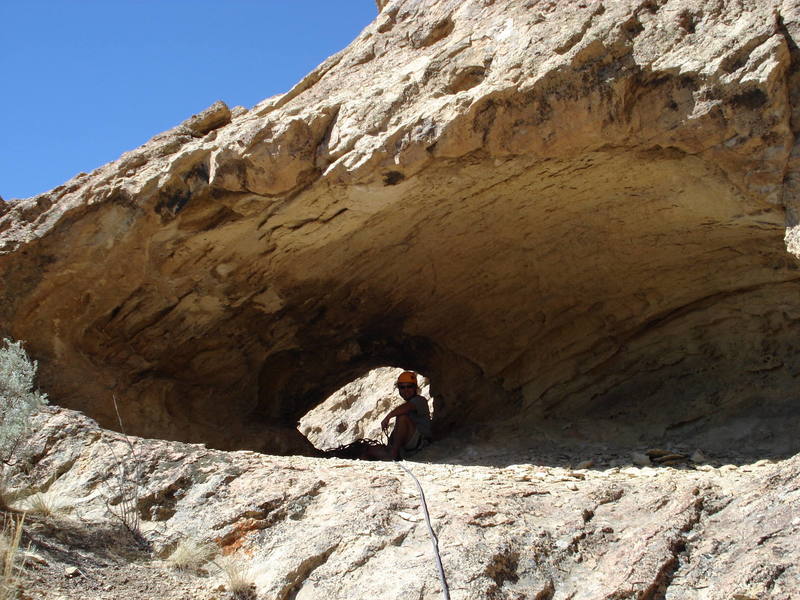 The "cave" on the Cave Route.
