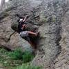 More fine moderate Clifty boulder problems.