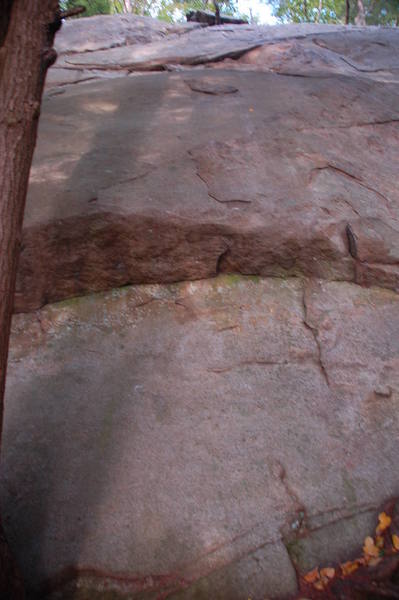 Rock Climb Slab Overhang, *Pawtuckaway